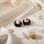 Boucles d'Oreilles Géométriques Émaillées